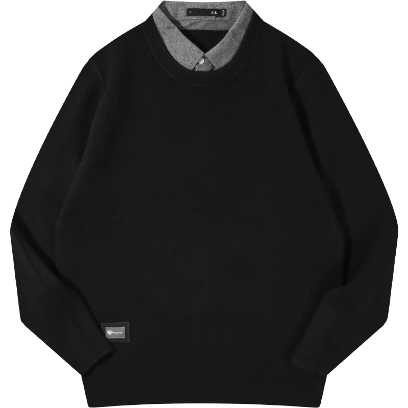 冬季必备！HLA海澜之家双领针织衫让你温暖与时尚并存！(图1)