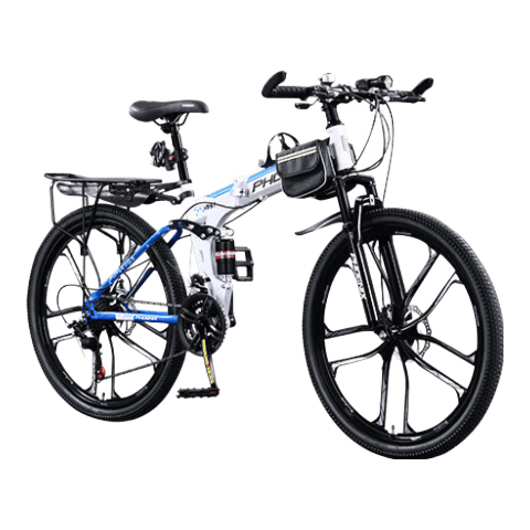 骑行乐趣尽在凤凰折叠山地车开启你的户外探险之旅！(图1)