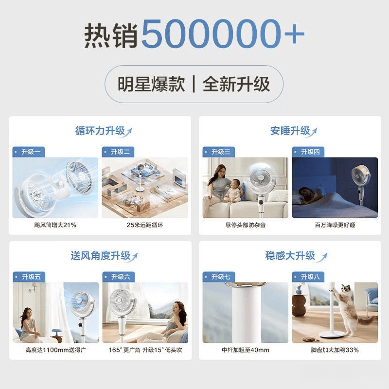 空气循环扇品牌排行榜前10名挑选优质产品的实用指南(图5)