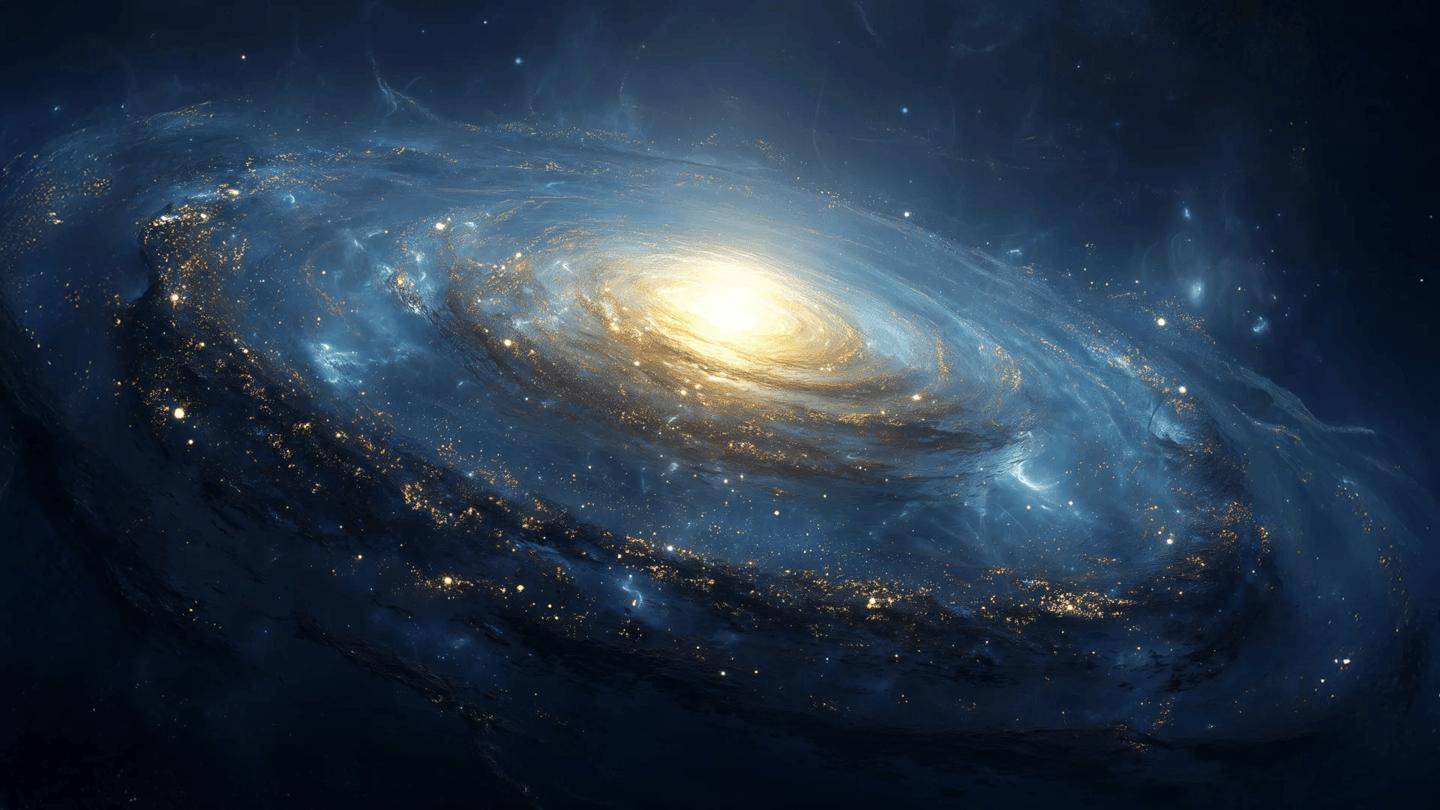韦布望远镜在早期宇宙中发现罕见无自转巨型星系