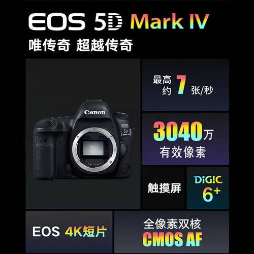 佳能5DMarkIV:专业级全画幅单反相机的极致体验(图1)