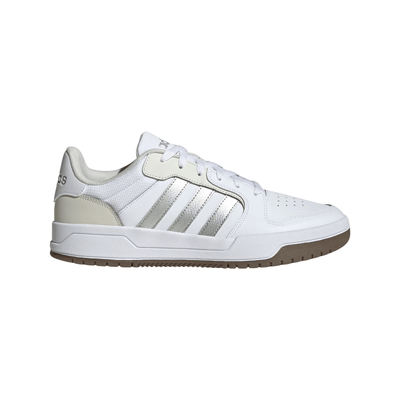 畅享青春活力：adidasENTRAP美式校园风复古篮球风板鞋(图1)