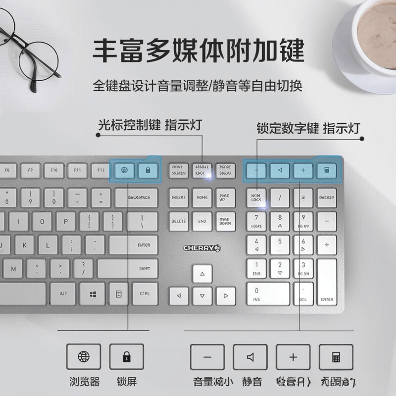CHERRY键鼠套装:提升办公效率与舒适体验的理想选择(图3)