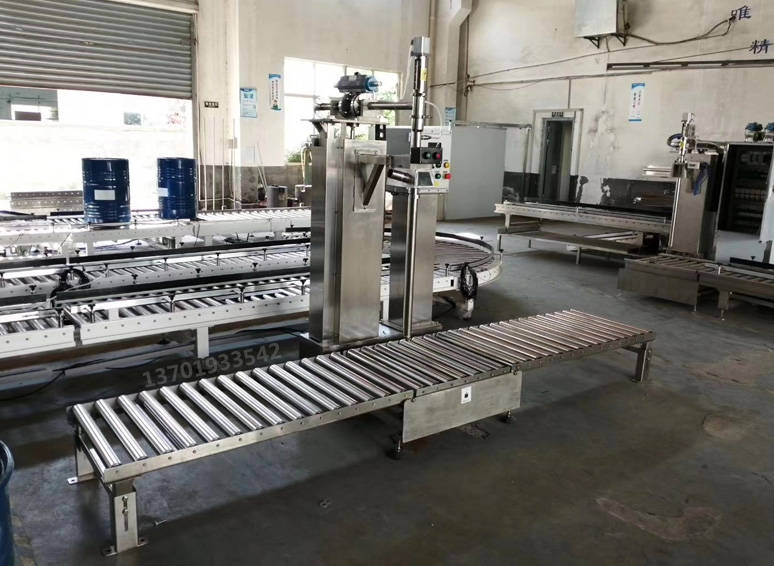 液体灌装机200kg气动式灌装机