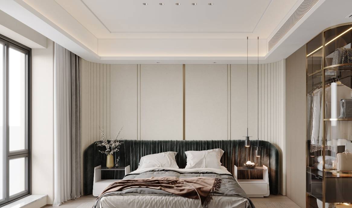 临沂百纳易筑装饰云栖玺悦140平意式轻奢效果图