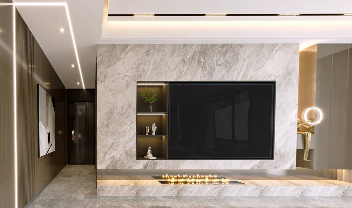 临沂百纳易筑装饰圣蒙左岸144平意式轻奢效果图