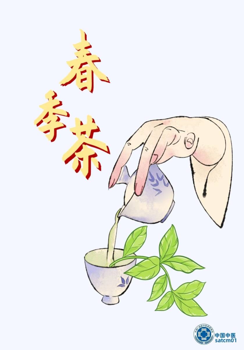养生茶饮图片卡通画(养生茶图片怎么配文字)