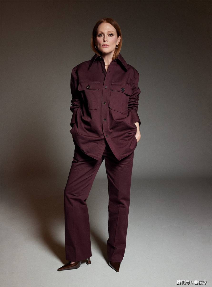 美国影星朱莉安摩尔时尚芭莎专访摄影