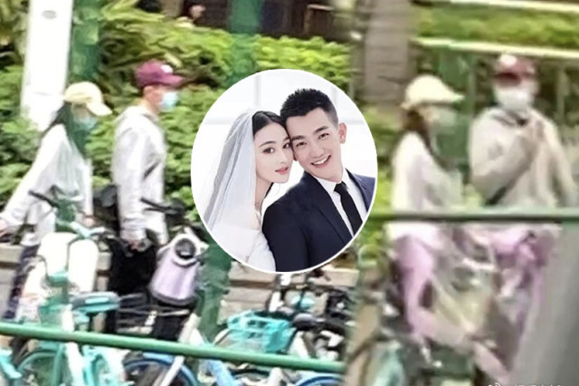 张馨予与老公约会逛街被偶遇 夫妻俩打扮低调每一步都不平凡!