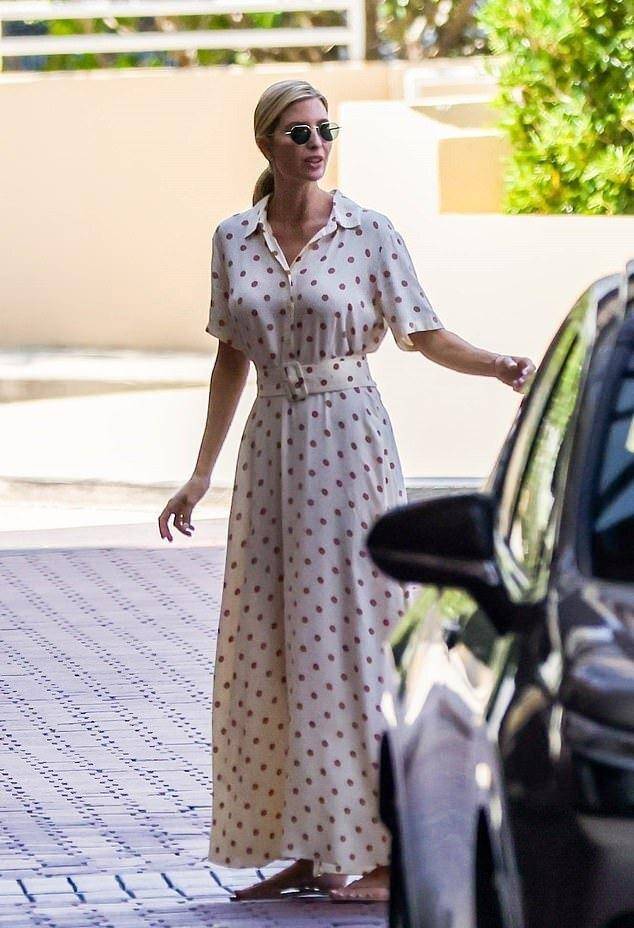 41岁伊万卡越来越少女了!