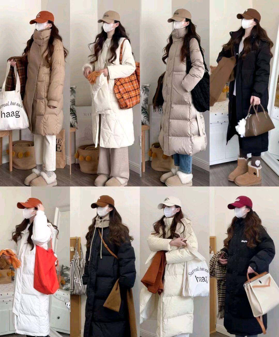 冬季保暖风穿搭示范,要风度也要温度,穿得暖暖的才好看_时尚_女生