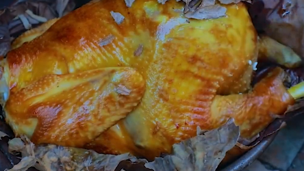 第一次见李子柒家的年夜饭,荷叶鸡不算啥,菜品颜值堪比星级厨师_美食