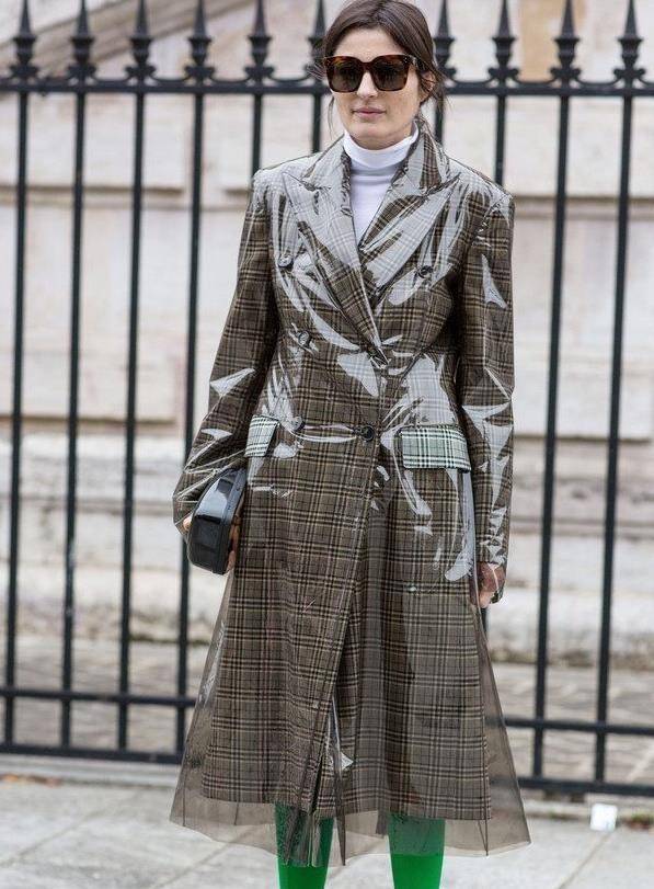 今年流行的"pvc塑料衣",时髦有个性_黑色_时尚_魅力