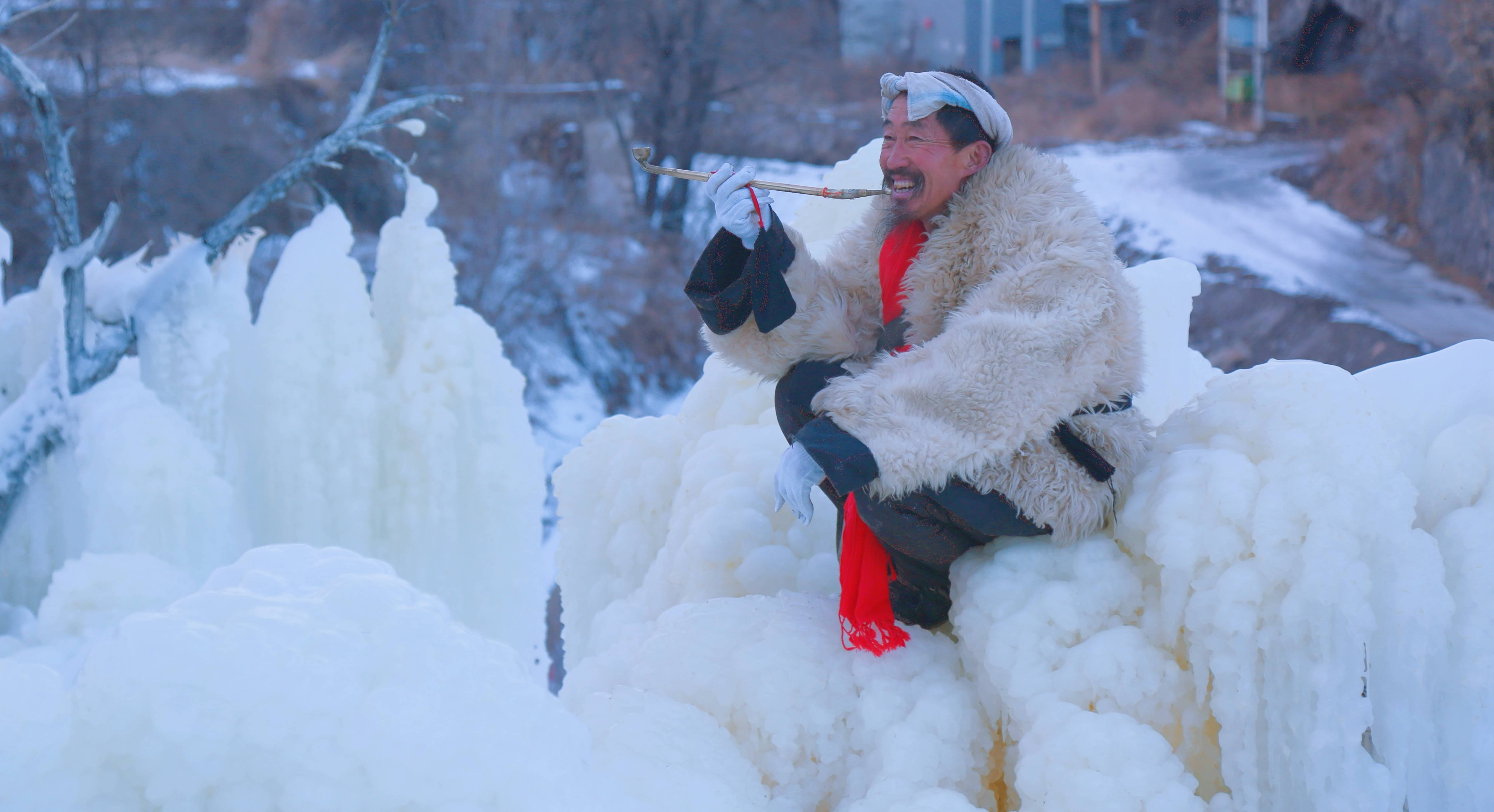 晋源区店头古堡:冰瀑美景带给村民好光景_历史_文化_景区