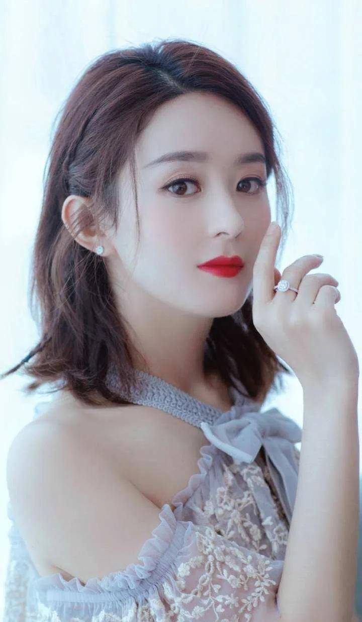 气质女神,人美歌甜_赵丽颖_五官_爱慕