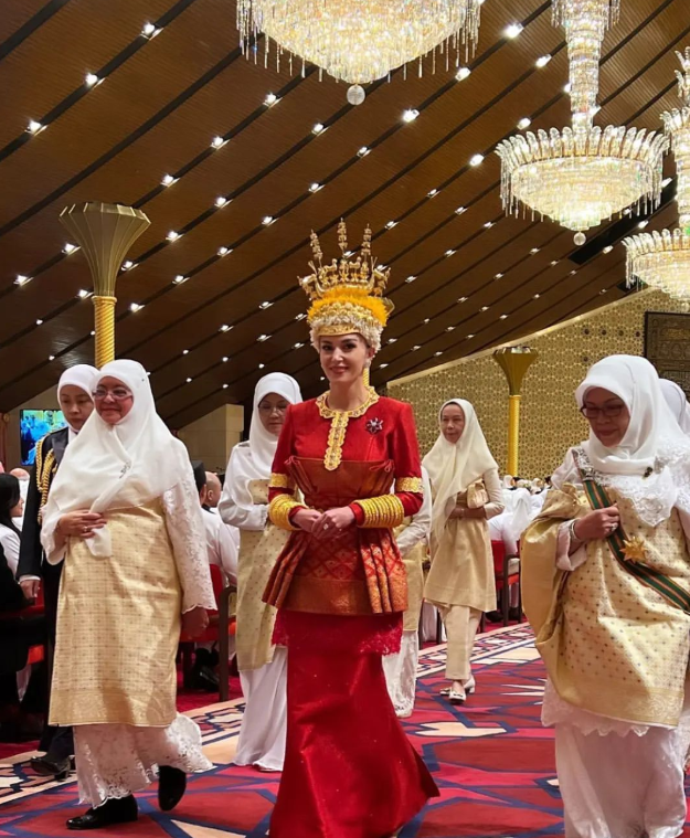 文莱王子马丁举行婚礼!