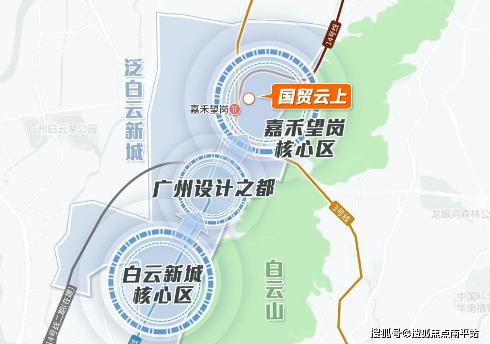 嘉禾望岗10万平方米的商业用地已竞拍成功,未来将打造白云区智慧城市