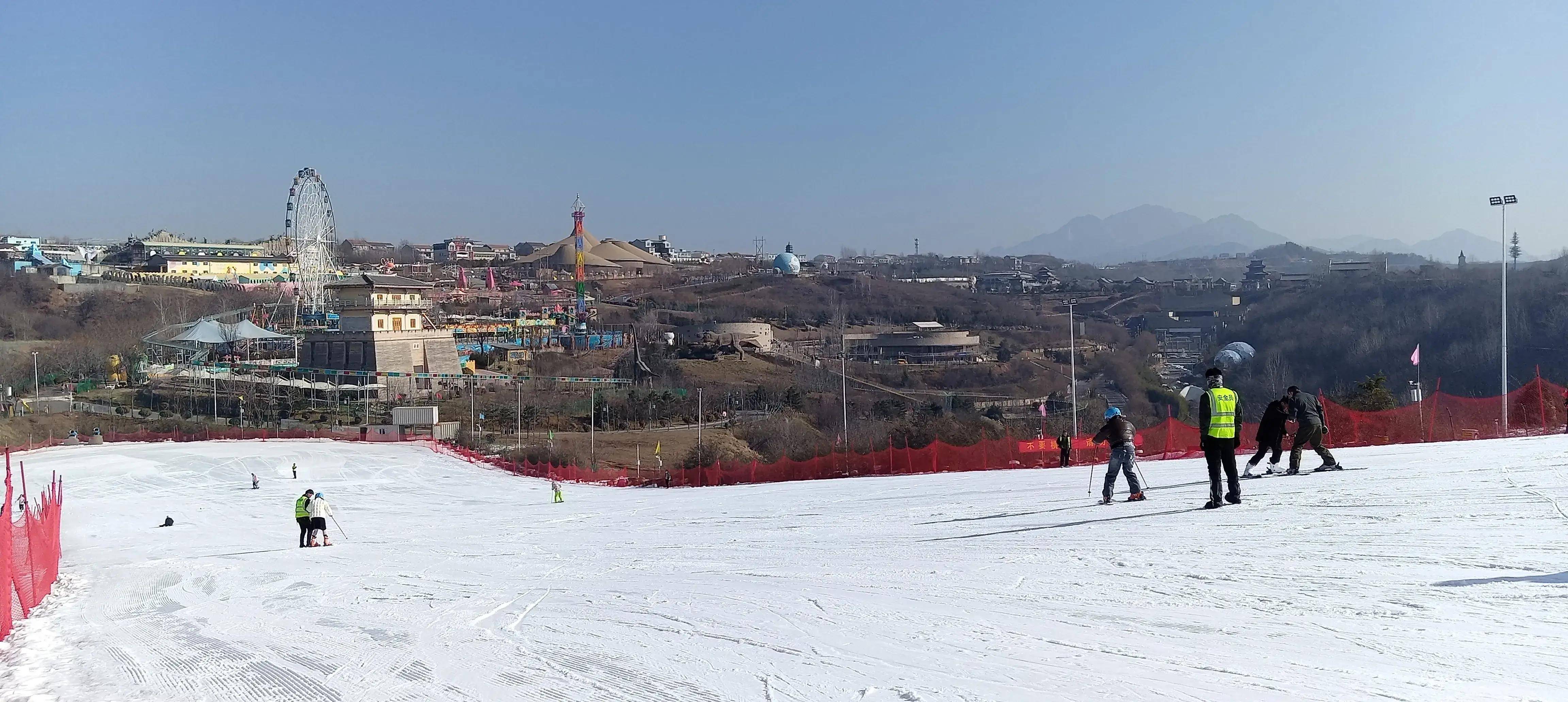 云顶滑雪场高坡图片