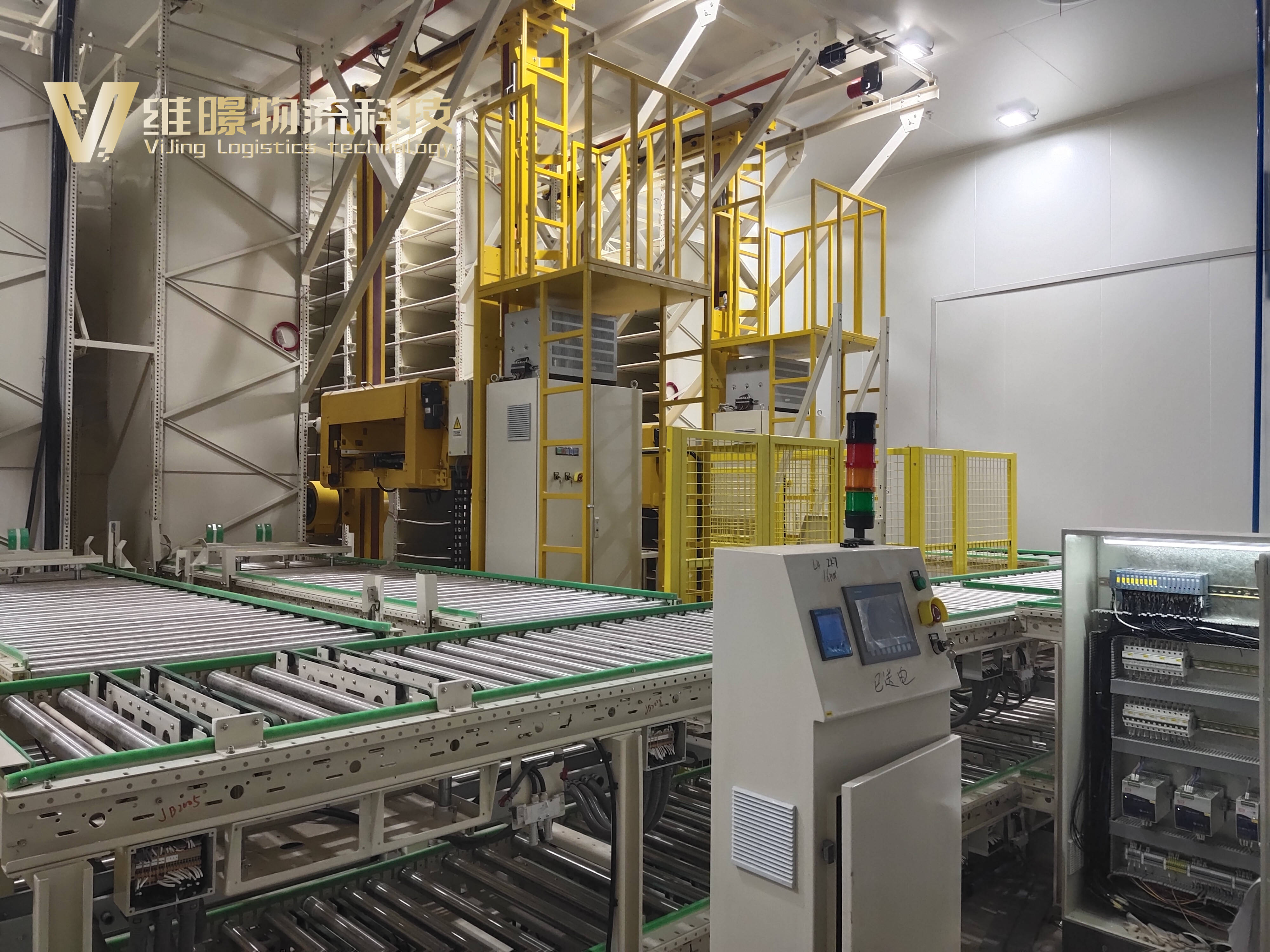 680万新能源电池立体仓库:为企业能源未来保驾护航