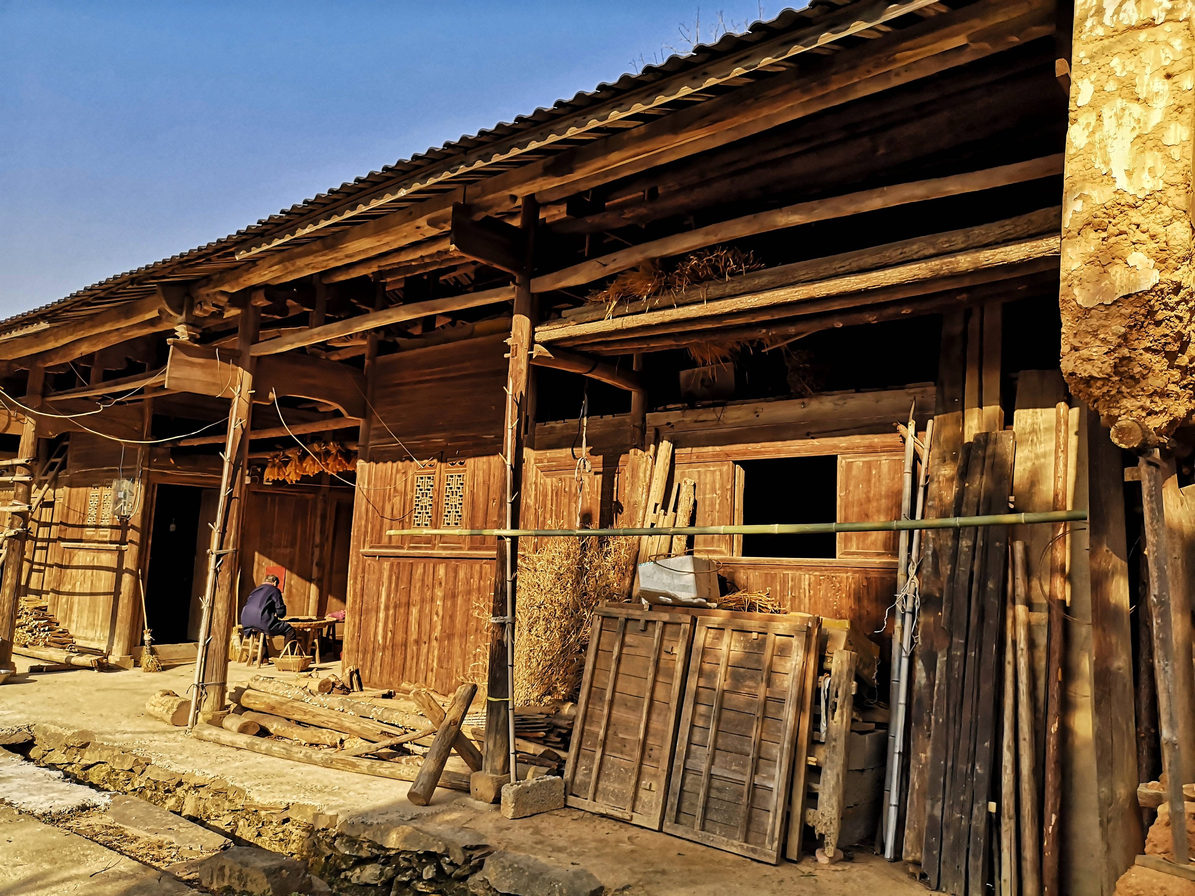 即将消失的乡村土房