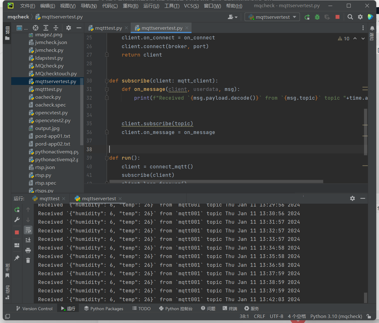 129port = 1883topic = mqtt001# generate client id with pub