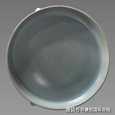 中国古玩 汝窯 筆洗 水孟 水盂 三足器 唐物 時代物 書道具 t66871 中国古玩 汝窯 筆洗 水孟 水盂 三足器 唐物 時代物 書