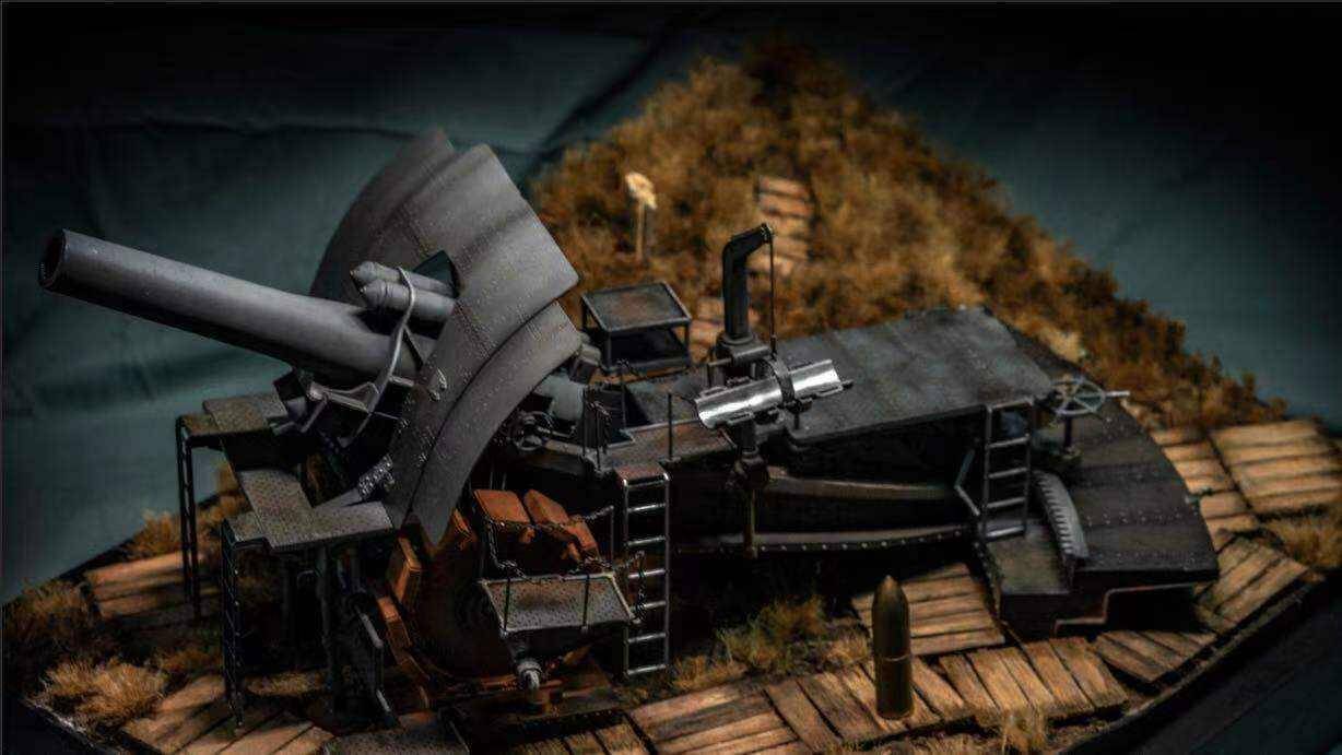 大贝莎重型火炮图片