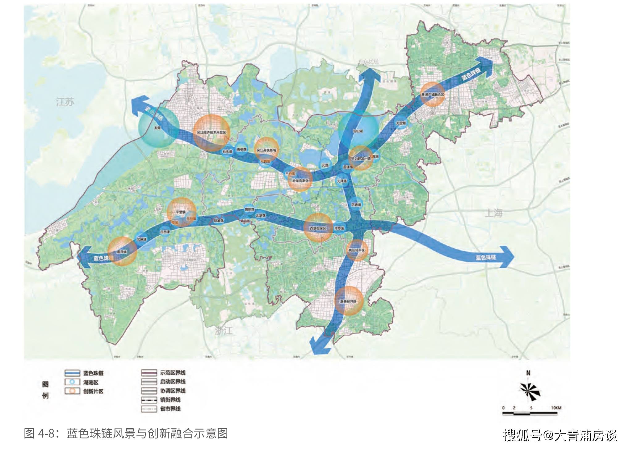 2035年青浦区规划图图片