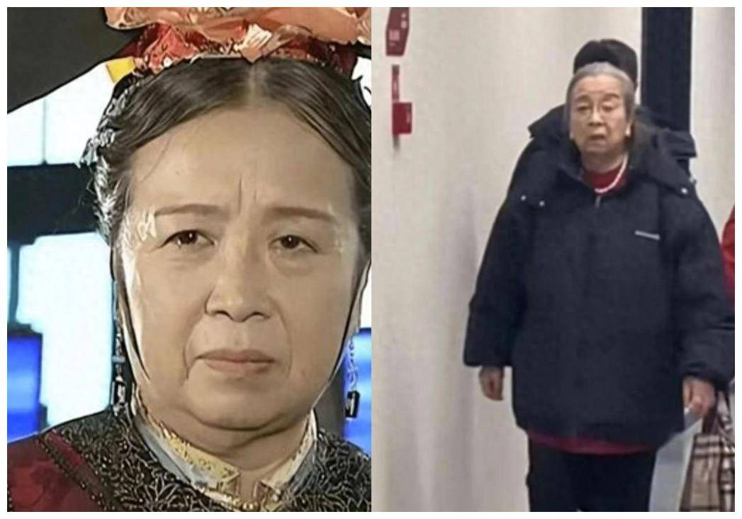 容嬷嬷李明启现身晚会彩排,87岁走路带风,穿200元平价鞋引热议_明星