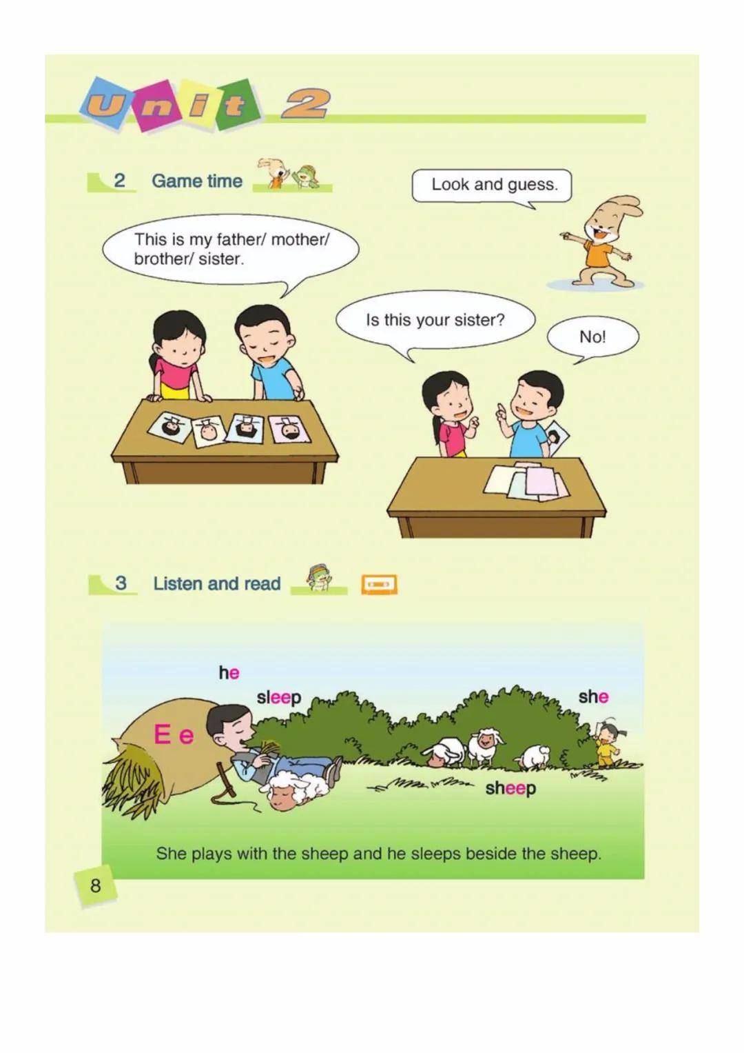 辽师大版四年级下册英语电子课本(高清完整版)