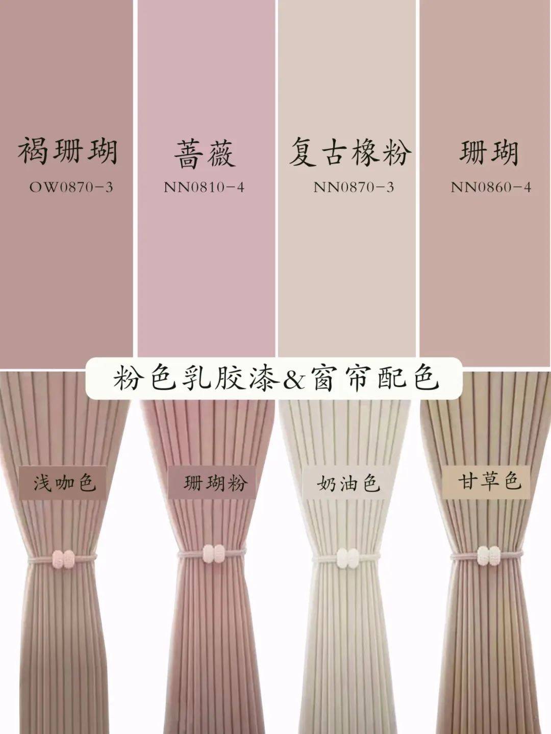 灰色系墙面可以参考的窗帘配色根据墙面的颜色,可以这样搭配窗帘.