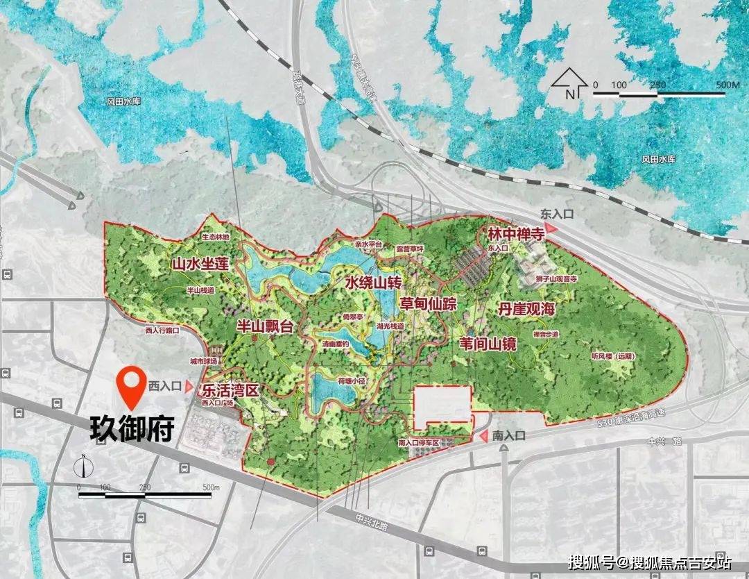 用地面積142萬㎡),同時也鄰近淡澳河,風田水庫;大亞灣兒童公園(佔地約