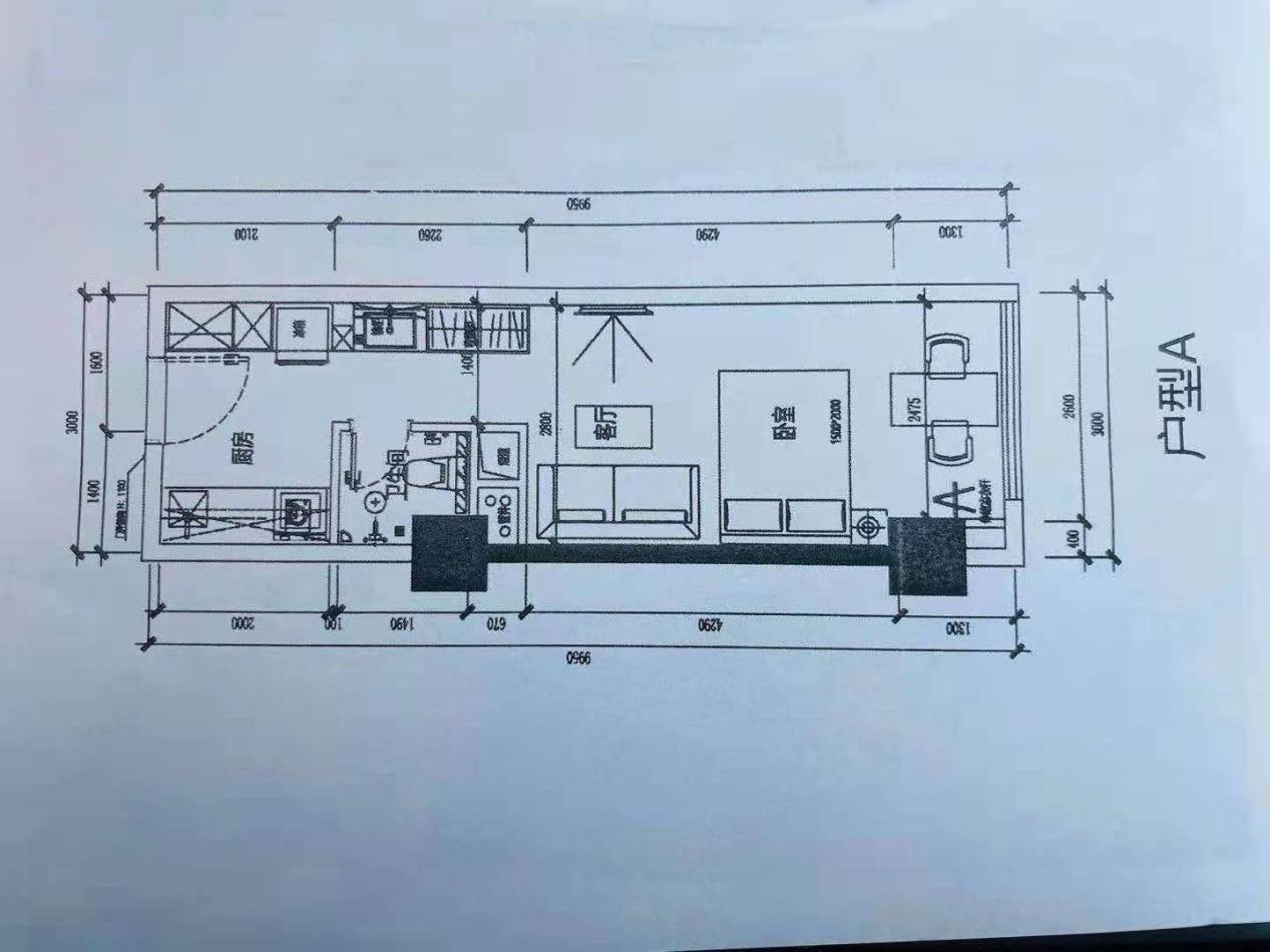 戶型 戶型圖 平面圖 1267_950