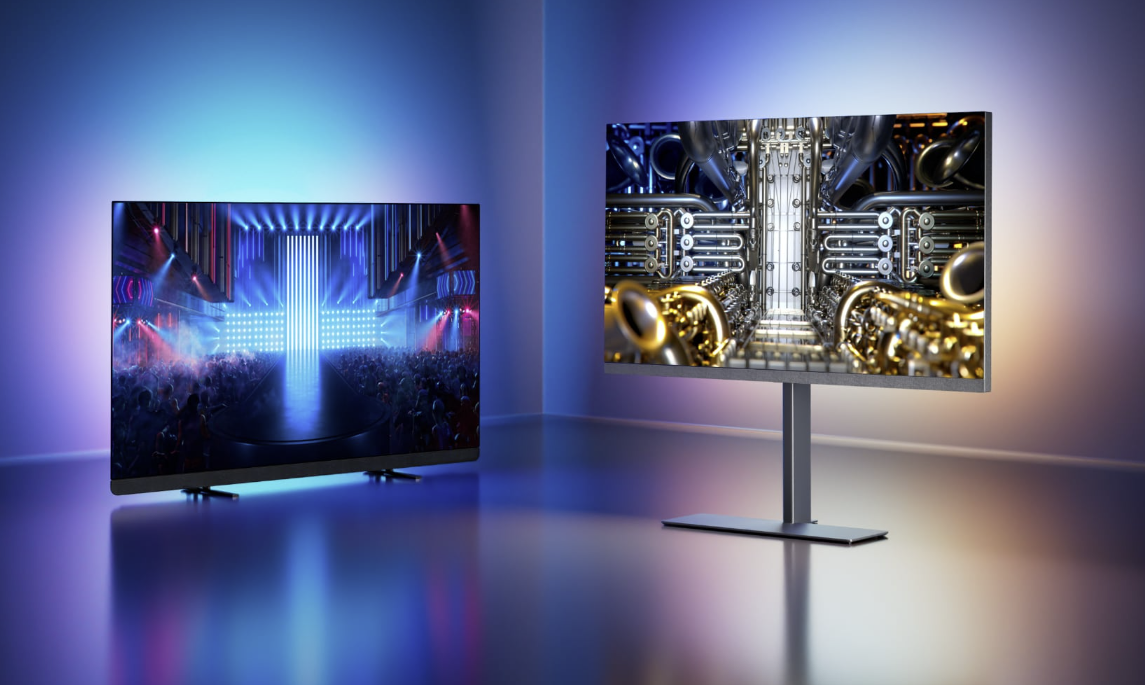 在画质技术上,新的p5 ai芯片看起来有点意思,飞利浦表示自己使用了一