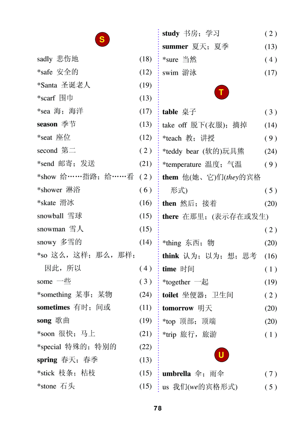 冀教版六年级上册英语电子课本