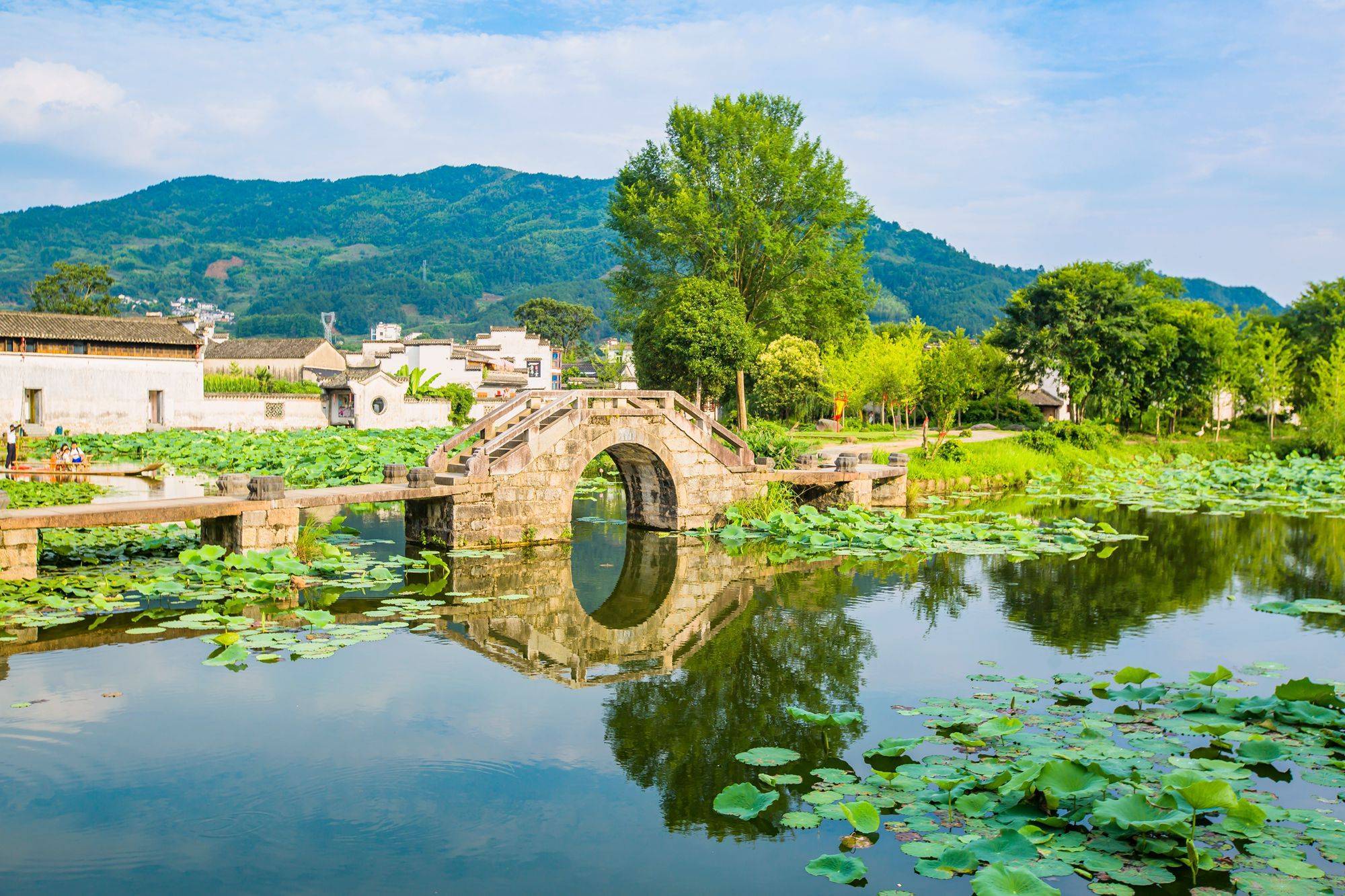 安徽宏村简介古村图片