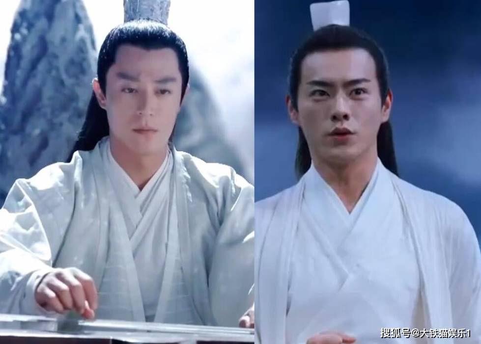 02,白子畫:霍建華(35歲)vs李程彬(33歲)而且她太瘦太乾巴,一做表情