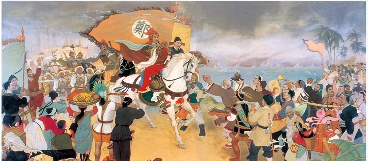 郑成功和康熙,分别展示了两个不同路线_荷兰_宝岛_明朝