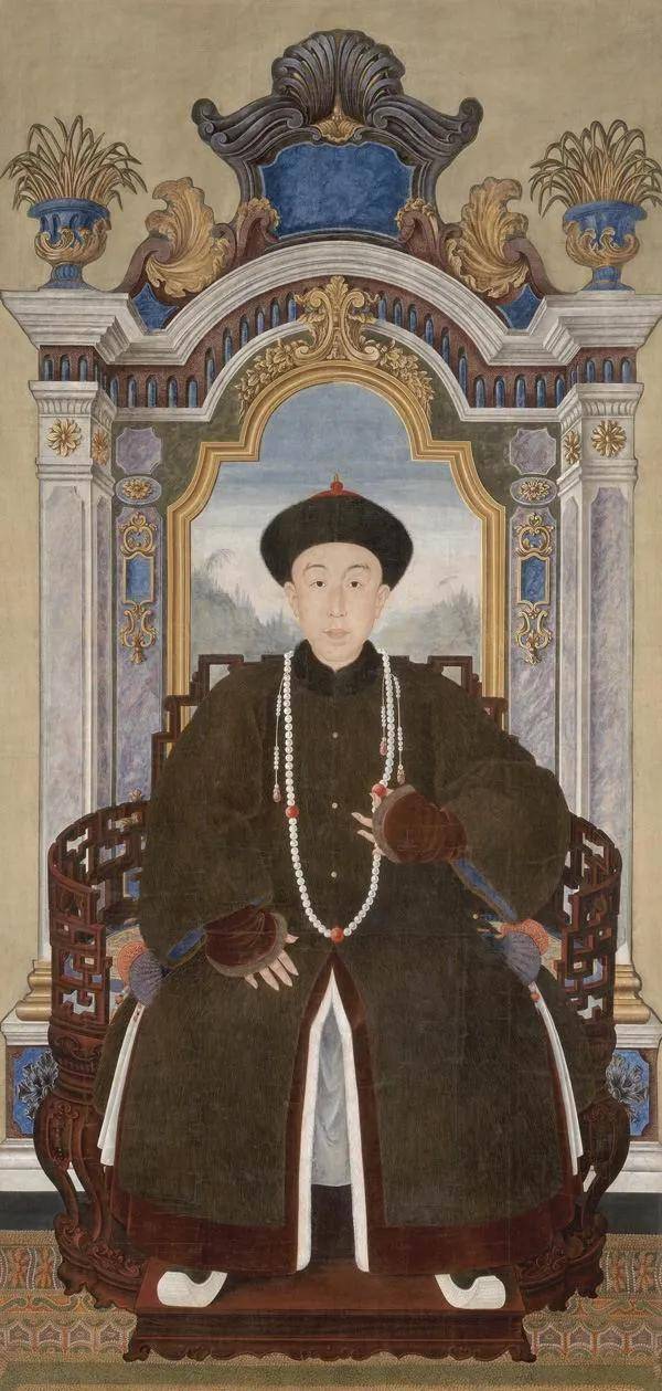 清朝官员服饰_朝服_清代_宗室