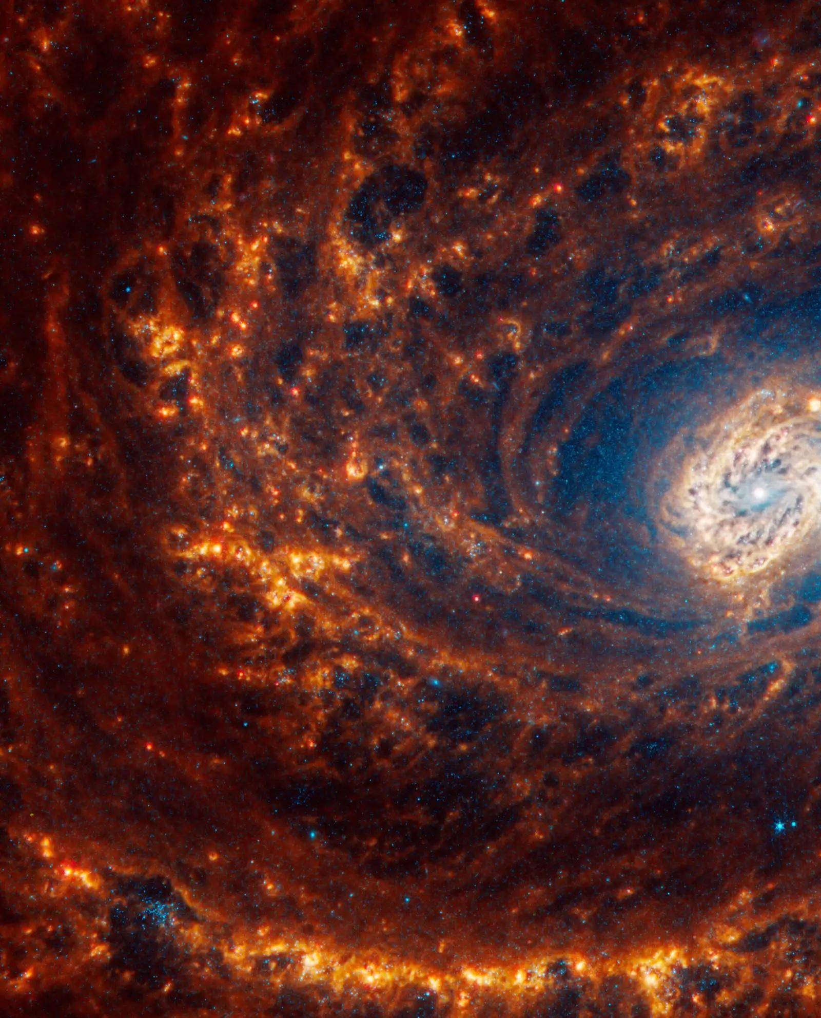 精彩纷呈的迷幻漩涡:韦伯望远镜拍摄的螺旋星系图像集