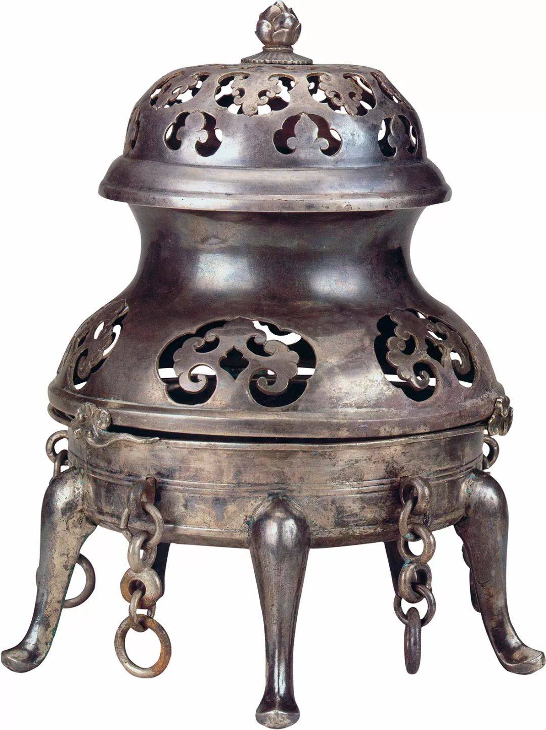 这么唯美的古代香炉,你见过几个?_汉代_错金_贵族