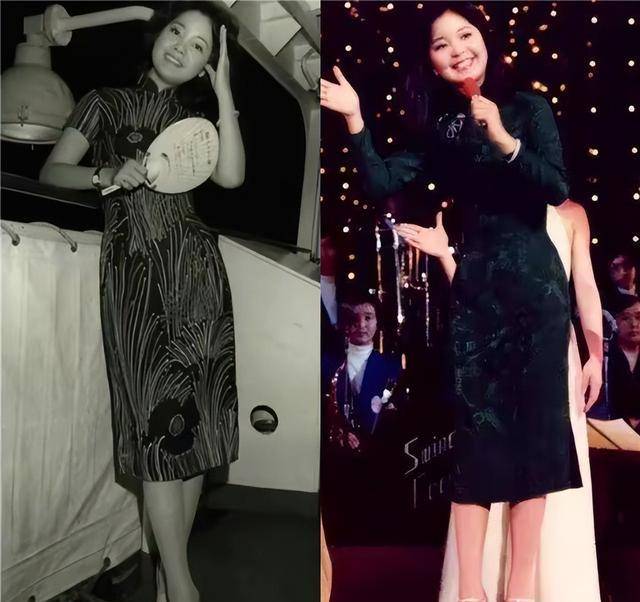 看完邓丽君的"旗袍秀",才明白这是骨子带的优雅,每一套都高级_气质_穿