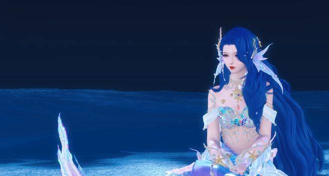 所以他们穿着逆水寒时装【灵珠饮月/灵珠海羽】,就是想表达对于新流派