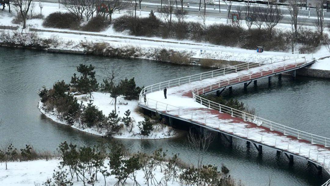 雪落山海天美如画！ (图3)