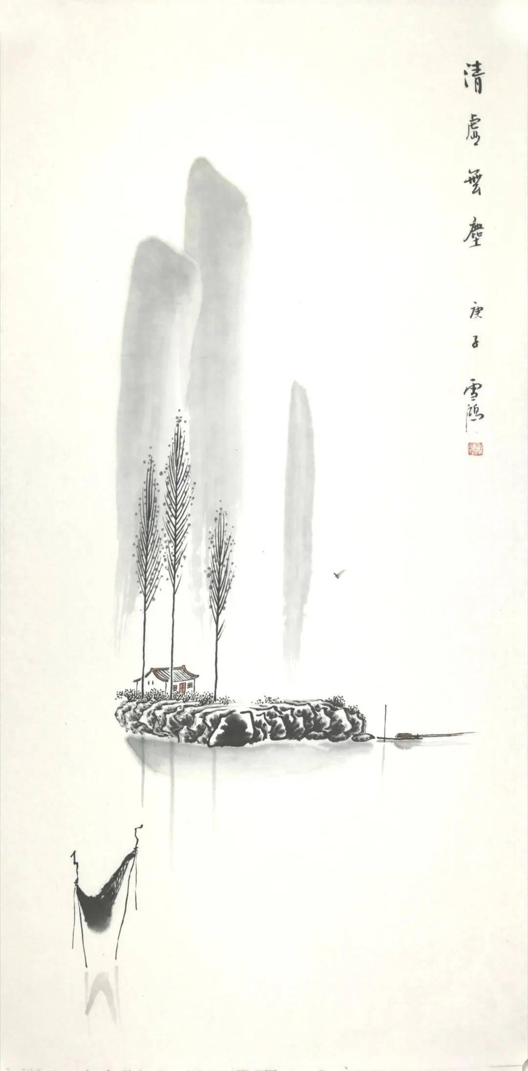 "艺术茅台 61 祥龙呈瑞"—— 中国著名禅画家雪鸿2024新春贺岁_文化