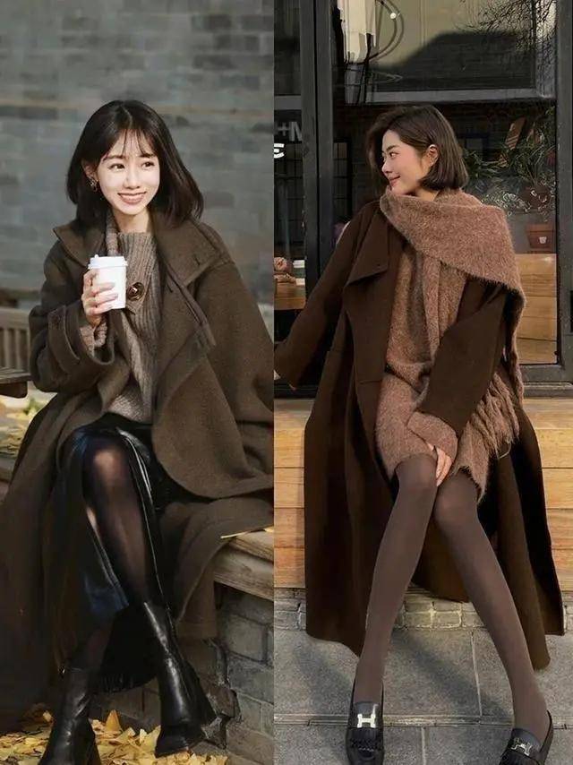 看了孟晚舟的打扮,我才发现:大衣不配打底裤,色不过三,更优雅_时尚