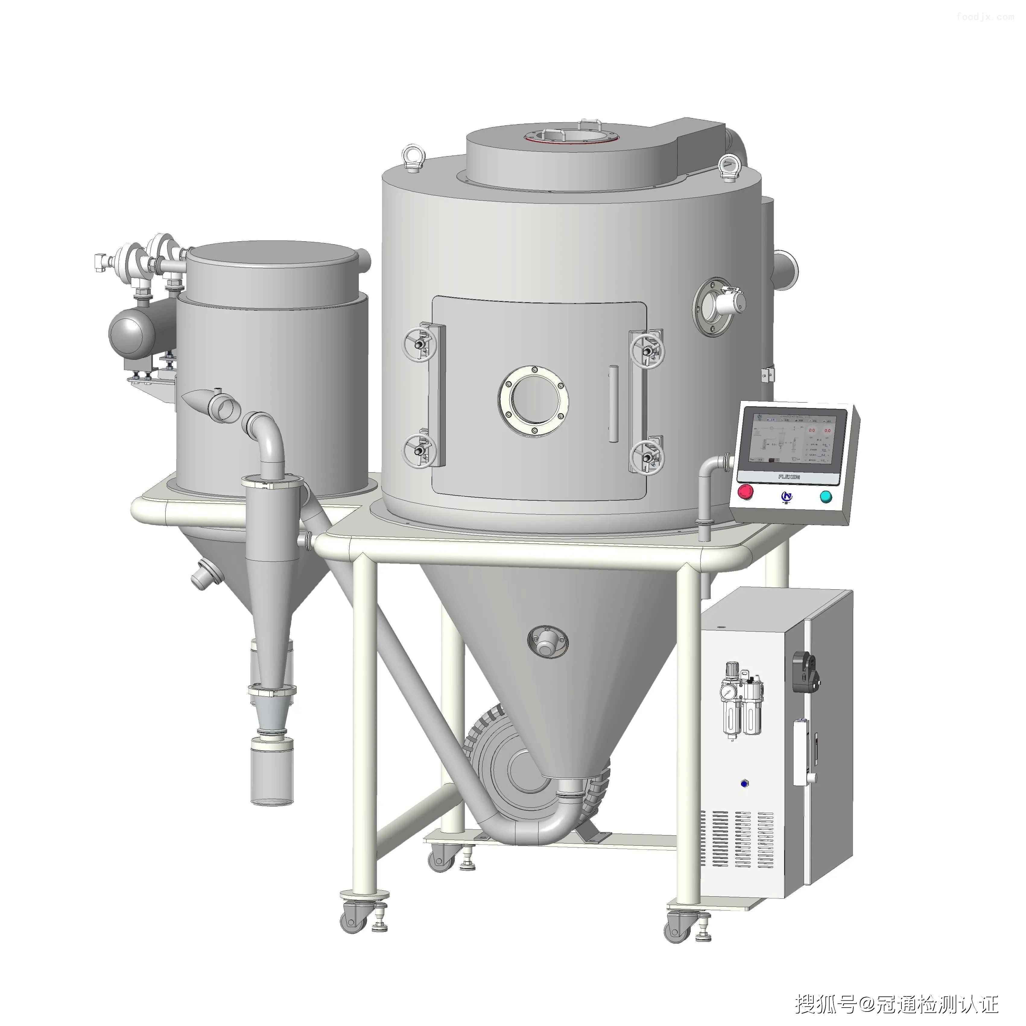 喷雾干燥机是一种可同时完成干燥和造粒的装置.