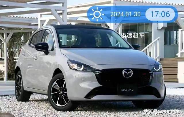 可爱"小鸭子",新马自达2海外亮相,延续运动风格,设计