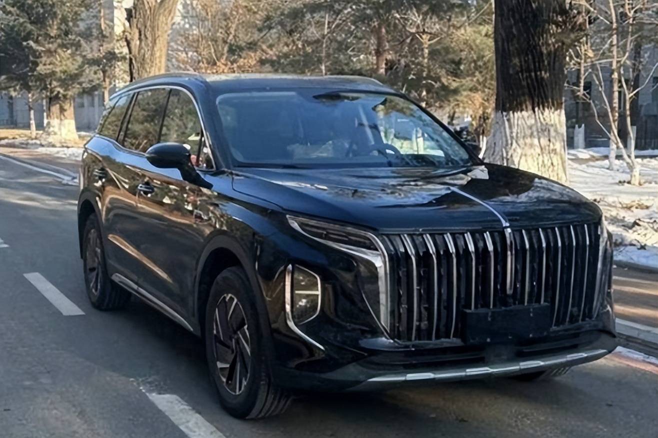 红旗hs7"省油版"申报图曝光,造型霸气,能提升车系销量吗?_搜狐汽车_搜