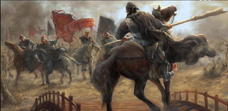 虎牢关之战若关公不助战,张飞能与吕布打多久?_关羽_大战_三国演义